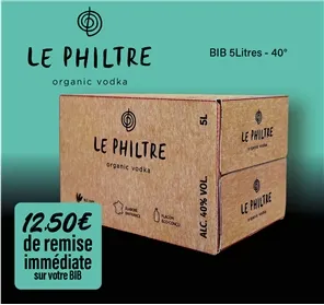 12,20€ DE REMISE SUR BIB 5L LE PHILTRE