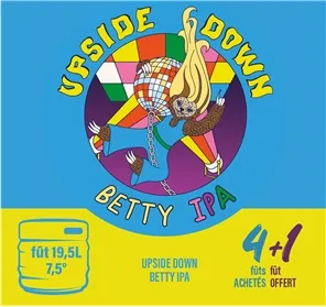 4+1 UPSIDE DOWN BETTY IPA - FÛT 19,5L