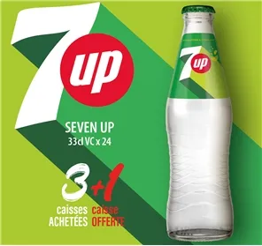 3+1 SEVEN UP 3CL VC 