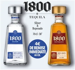 4 EUROS REMISE TEQUILA 1800