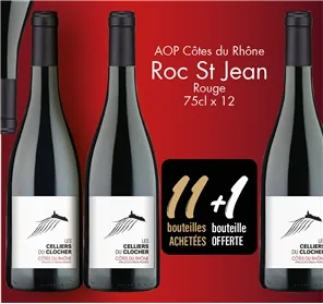11+1 AOP C. DU RHÔNE ROC ST JEAN ROUGE