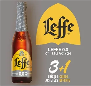 3+1 LEFFE BLONDE 0%