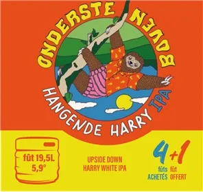 4+1 UPSIDE DOWN HARRY WHITE IPA - FÛT 19,5L
