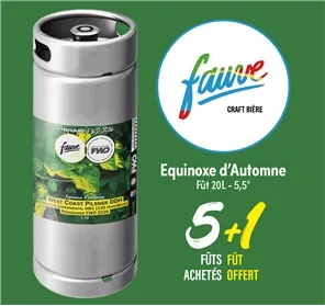 5+1 FUT FAUVE EQUINOXE D'AUTOMNE