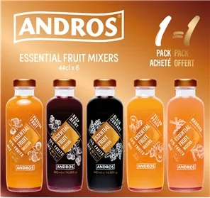 ANDROS ESSENTIAL FRUIT MIXERS 1+1 