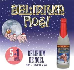 5+1 DELIRIUM DE NOEL 33CL VC X 24