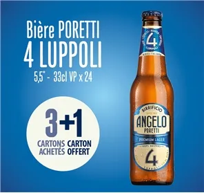 3+1 PORETTI LUPPOLI 33CL VP