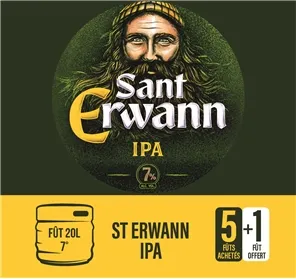ST ERWANN IPA  5+1 FÛT20L