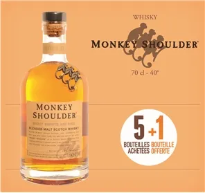 5+1 WHISKY MONKEY SHOULDER 70CL