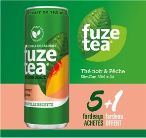 5+1 FUZETEA SLIMCAN 33CL x 24