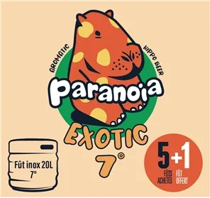 5+1 FUT BIERE PARANOIA EXOTIC 20L 