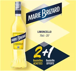 2+1 MARIE  BRIZARD LIMONCELLO 70CL