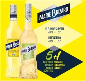 1 LIMONCELLO MB OFFERT POUR 5 FLEUR DE SUREAU ACHETEES